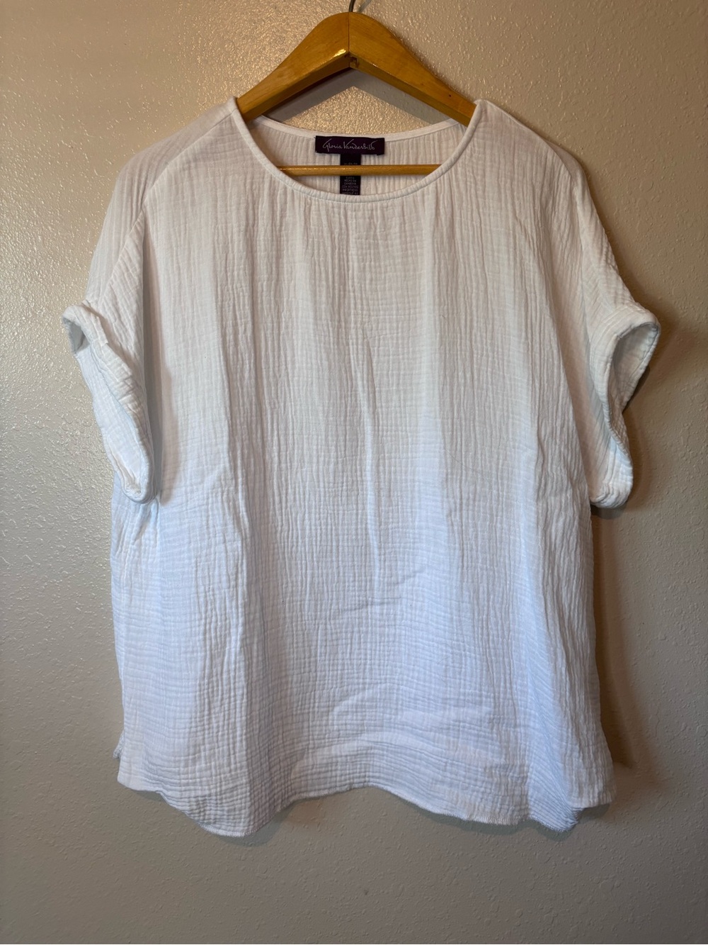 100% cotton muslin shirt